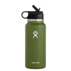 Hydro Flask 32oz Wide Mouth W/ Straw Lid