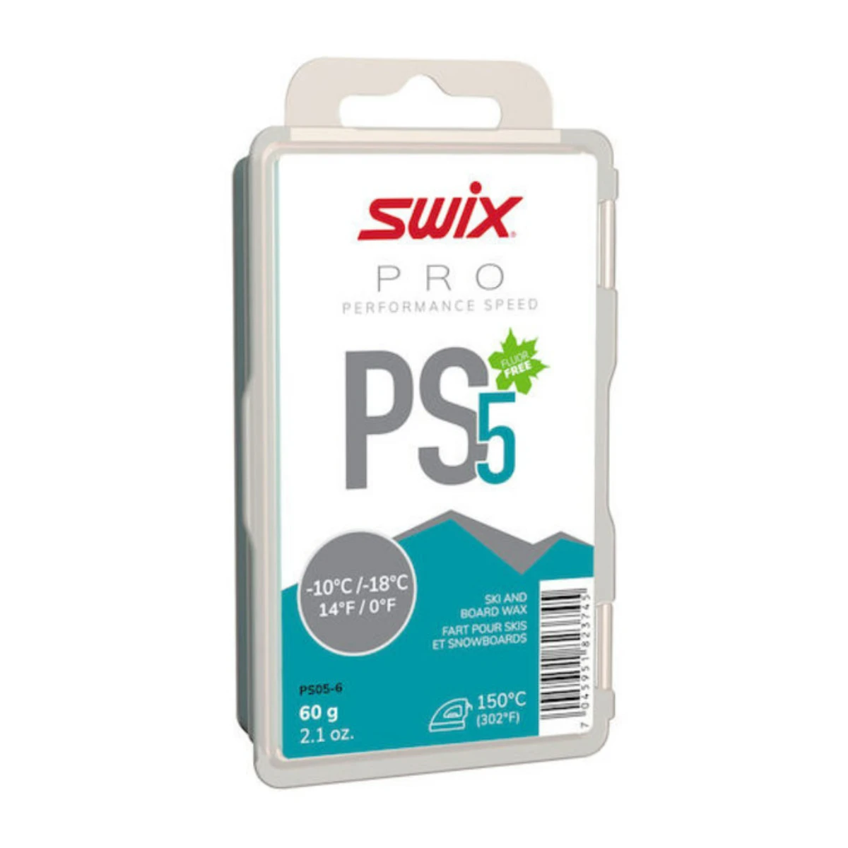 Swix PS5 Wax -10/-18C 60G 1 Swix PS5 Wax -10/-18C 60G
