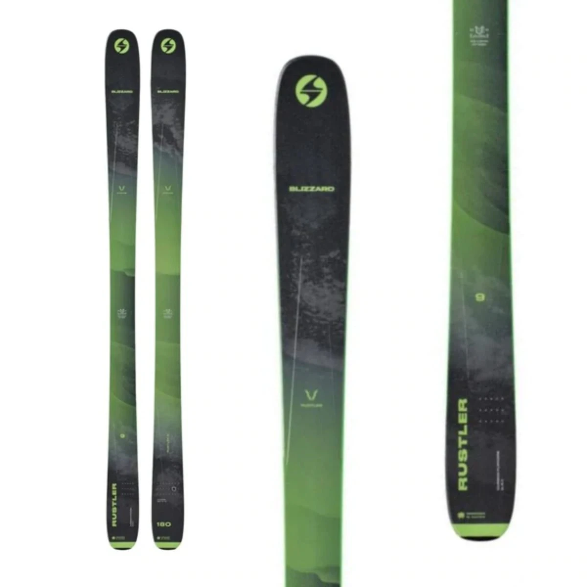 Blizzard Rustler 9 Skis 1 Blizzard Rustler 9 Skis