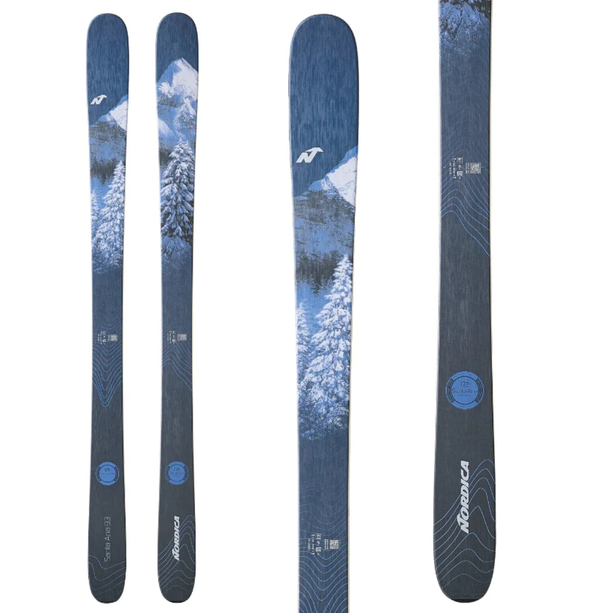 Nordica Santa Ana 93 Skis Womens 1 Nordica Santa Ana 93 Skis Womens