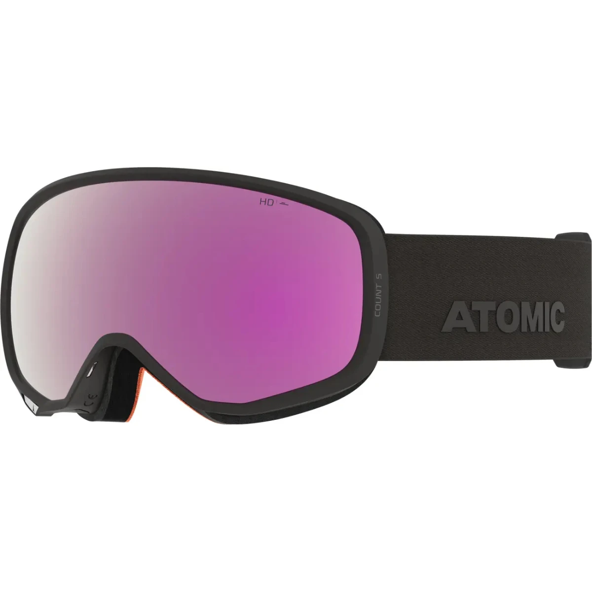 Atomic Count S HD Goggles + Pink HD Lens 1 Atomic Count S HD Goggles + Pink HD Lens