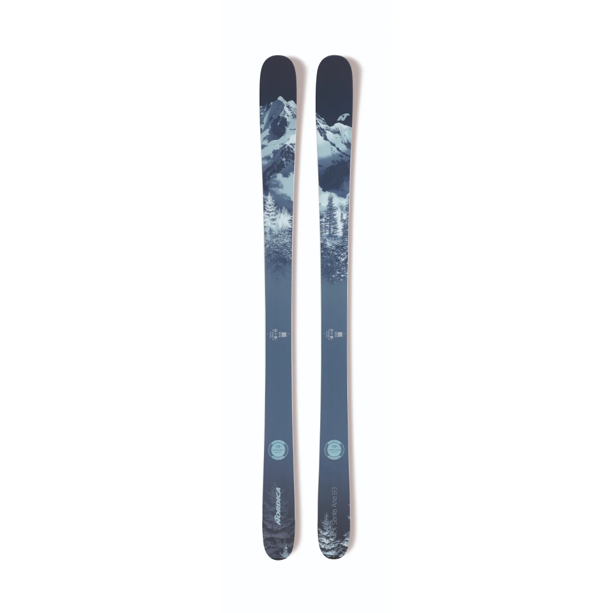 Nordica Santa Ana 93 Skis Womens 1 Nordica Santa Ana 93 Skis Womens
