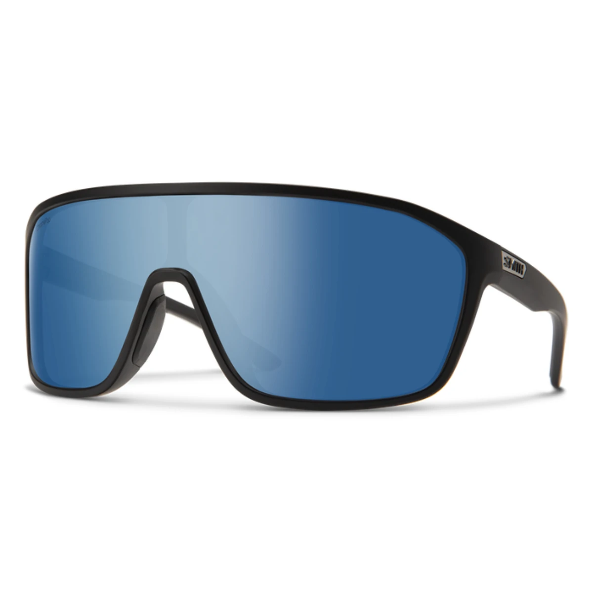 Smith Boomtown Sunglasses + ChromaPop Polarized Blue Mirror Lens 1 Smith Boomtown Sunglasses + ChromaPop Polarized Blue Mirror Lens