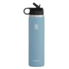 Hydro Flask 24 OZ Wide Mouth With Straw Water Bottle