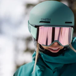 Smith Squad Mag Goggles + Chromapop Everyday Rose Gold Lens Womens -Ski Discount Shop 8100182 030 03