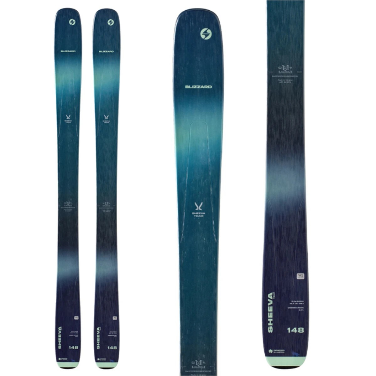 Blizzard Sheeva Team Skis Girls 1 Blizzard Sheeva Team Skis Girls