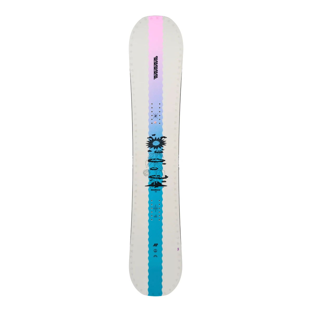 K2 Dreamsicle Snowboard Womens 1 K2 Dreamsicle Snowboard Womens