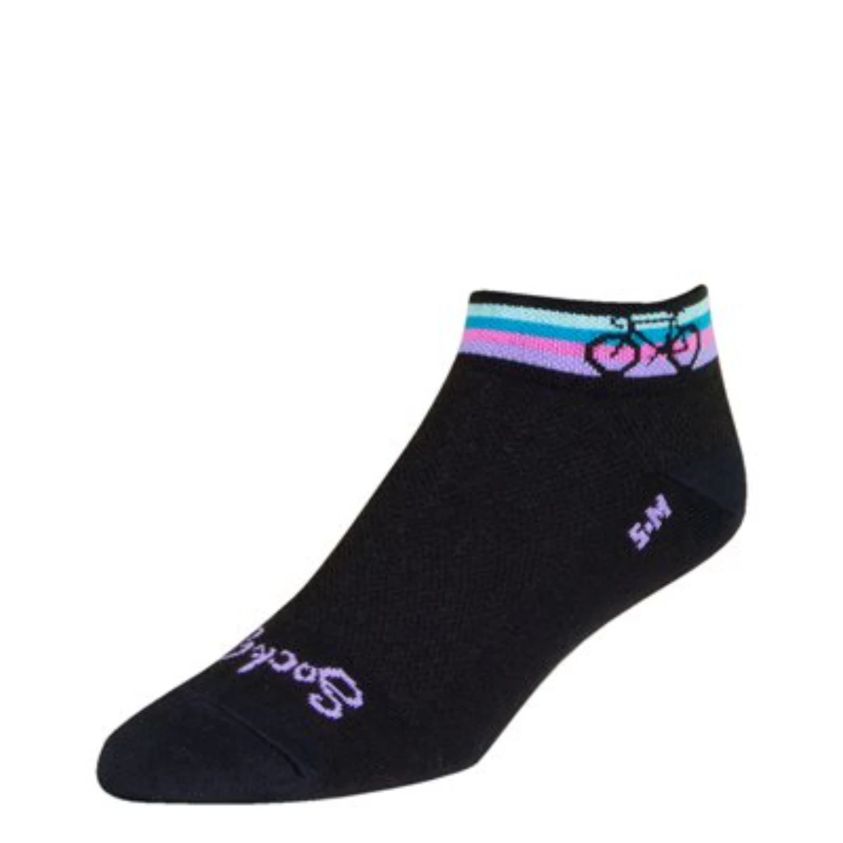 SockGuy Biker Babe Socks 2 SockGuy Biker Babe Socks - Image 2