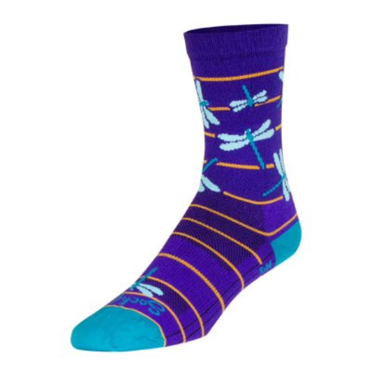 SockGuy Dragonflies Crew Socks 2 SockGuy Dragonflies Crew Socks - Image 2