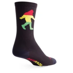 SockGuy Rasta Squatch Crew Socks