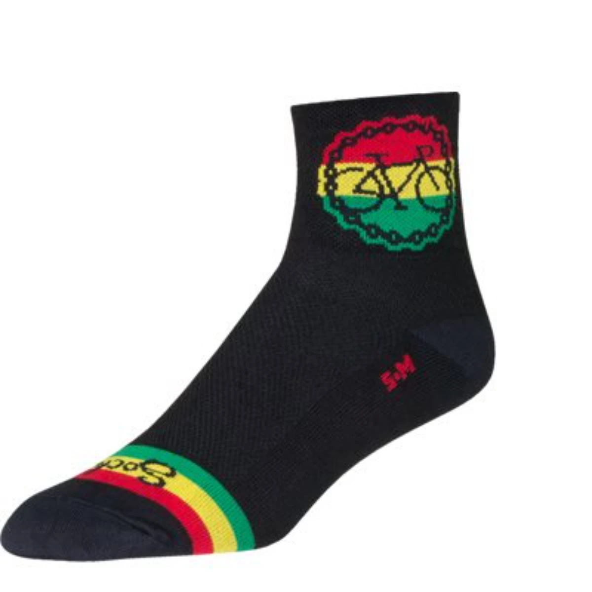 SockGuy Rasta Ride Socks 2 SockGuy Rasta Ride Socks - Image 2