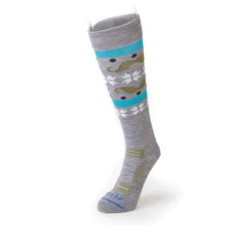FITS Ultra Light Ski Mustache OTC Socks