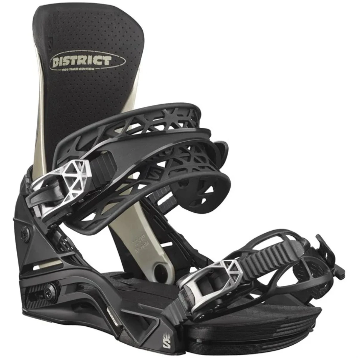 Salomon District Pro Team Snowboard Bindings 1 Salomon District Pro Team Snowboard Bindings