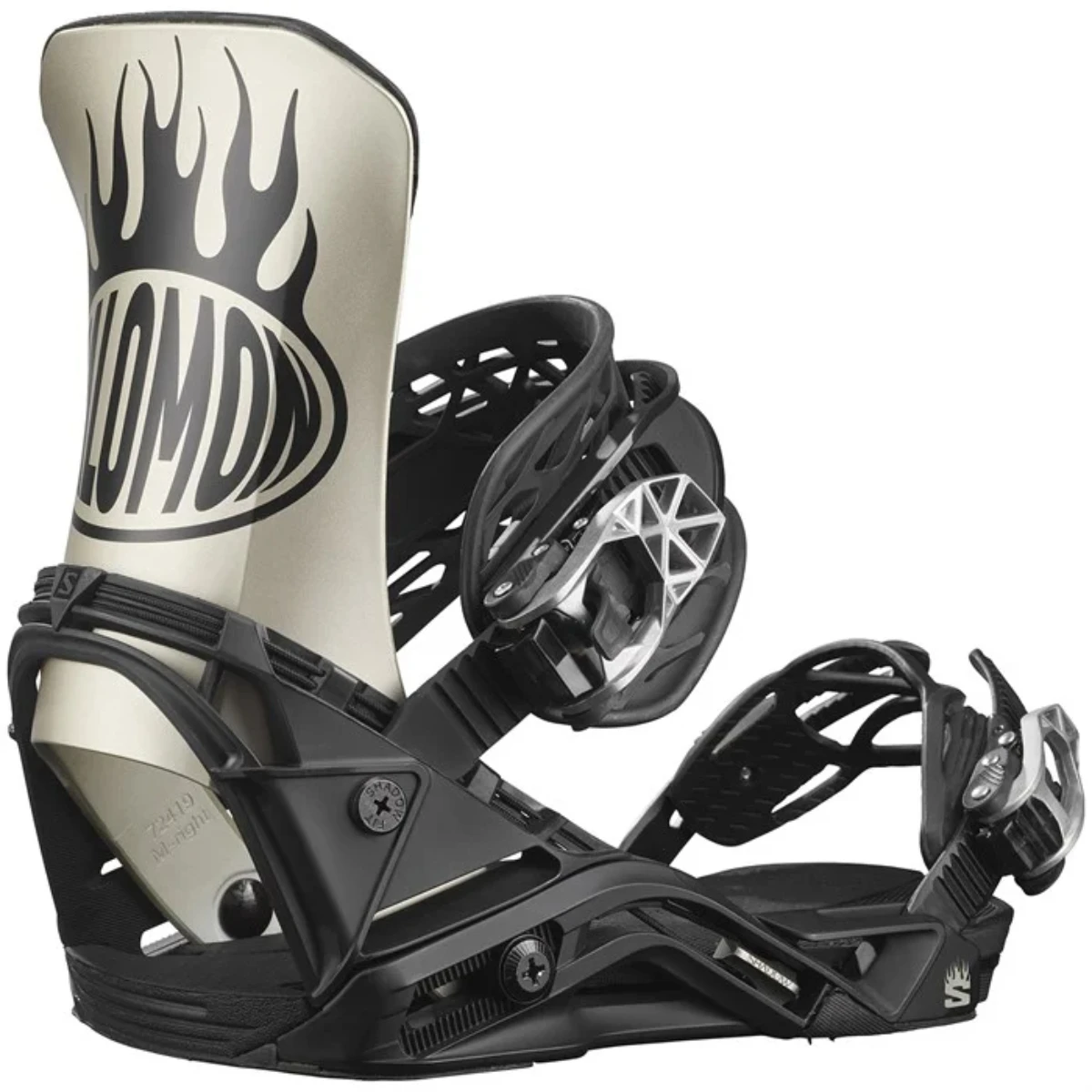 Salomon District Pro Team Snowboard Bindings 2 Salomon District Pro Team Snowboard Bindings - Image 2