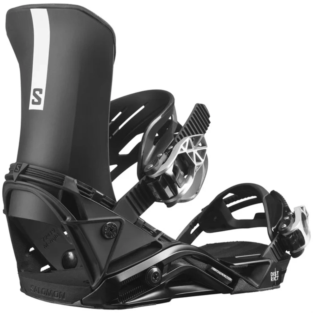 Salomon District Snowboard Bindings 1 Salomon District Snowboard Bindings