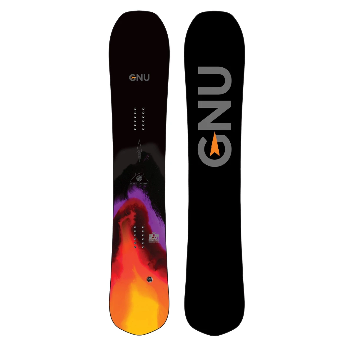 GNU Banked Country C3 Snowboard 1 GNU Banked Country C3 Snowboard