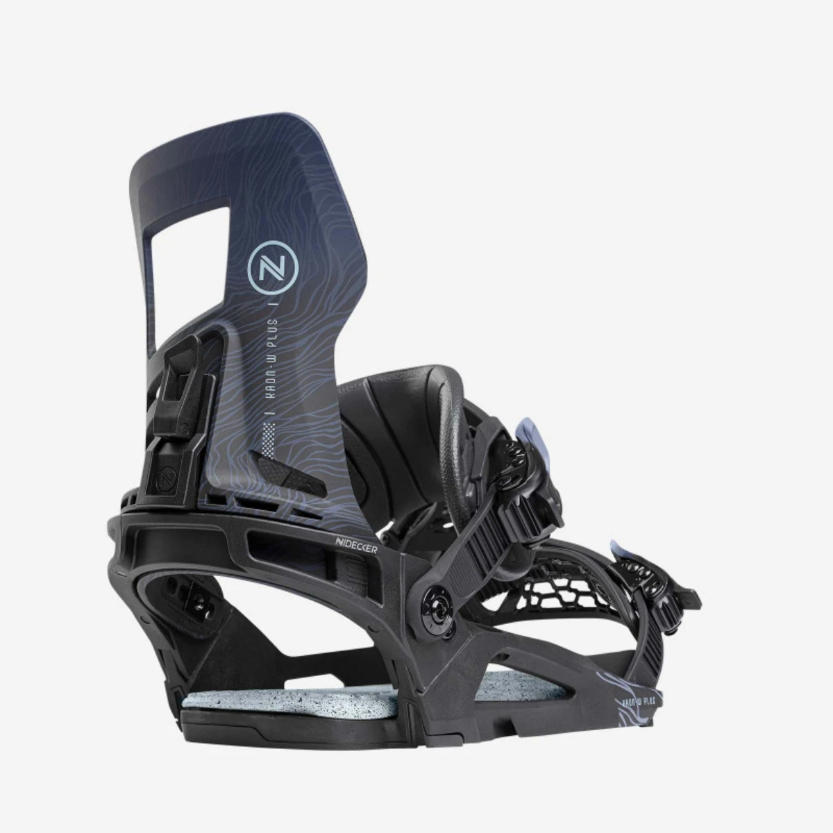 Nidecker Kaon-Plus Hybrid Snowboard Bindings Womens 2 Nidecker Kaon-Plus Hybrid Snowboard Bindings Womens - Image 2