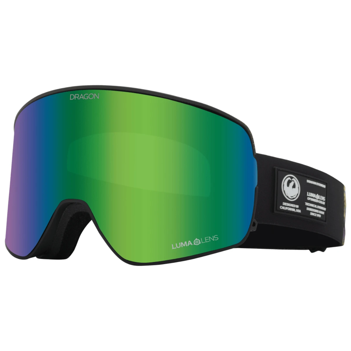 Dragon NFX2 Goggles + Lumalens Green Ion Lens 1 Dragon NFX2 Goggles + Lumalens Green Ion Lens