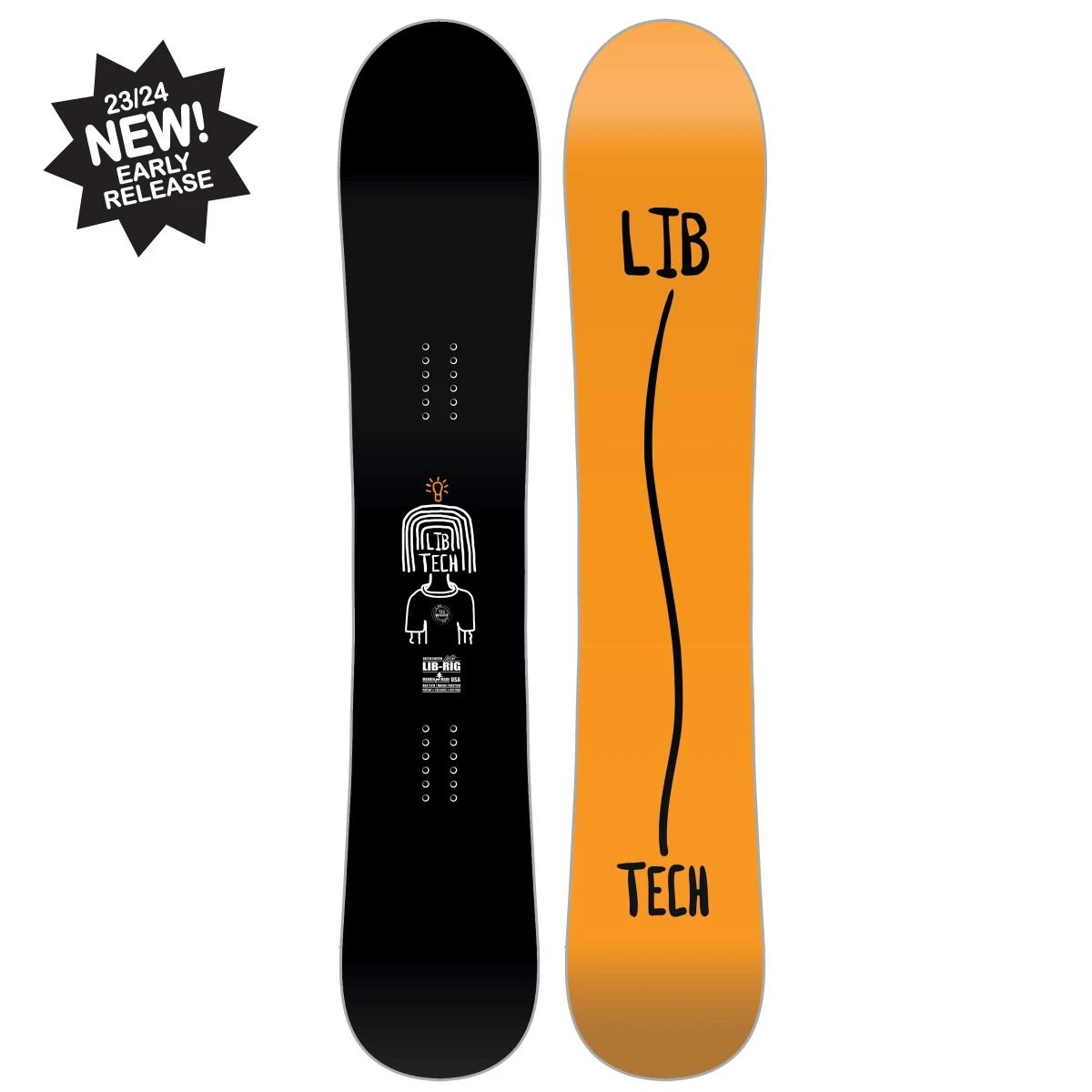 Lib Tech Lib Rig Wide Snowboard 2 Lib Tech Lib Rig Wide Snowboard - Image 2