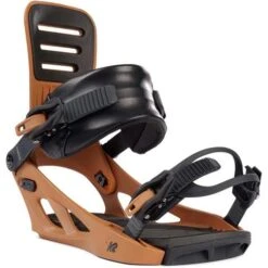 K2 Snowboarding Men's Formula Snowboard Bindings 12 K2 Snowboarding Men's Formula Snowboard Bindings -Ski Discount Shop f22 k2sb formula brown front34