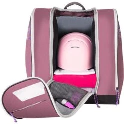 Kulkea Ski Boot Bag | Ski Boot Bag Backpack For Kids -Ski Discount Shop fw23 sp2rpu crimson lavender kulkea 3