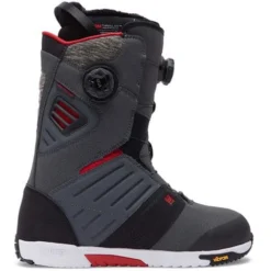 DC Shoes Men's Judge Boa Boots -Ski Discount Shop fw23 dc mensjudgeboaboots greyblackred 2