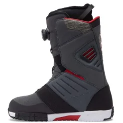 DC Shoes Men's Judge Boa Boots -Ski Discount Shop fw23 dc mensjudgeboaboots greyblackred 4