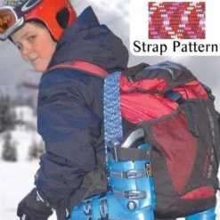 Fast Strap Fast Strap Spring Loaded Ski Boot Strap -Ski Discount Shop hot pink multi fast strap spring loaded ski boot strap 27106