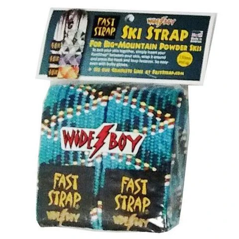 Fast Strap Fast Strap Wide Boy Ski Strap (2 Per Pack) 2 Fast Strap Fast Strap Wide Boy Ski Strap (2 Per Pack) - Image 2